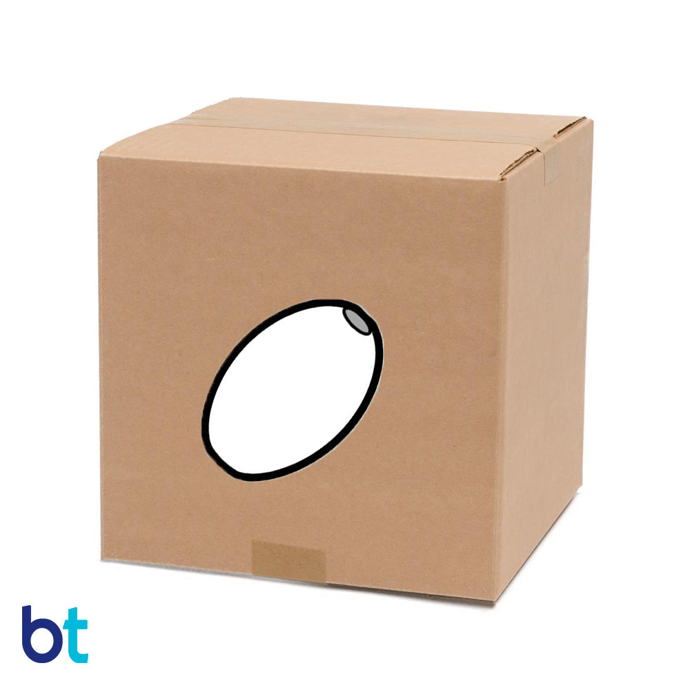 Wholesale Case 9mm Oat Plastic Beads - Opaque