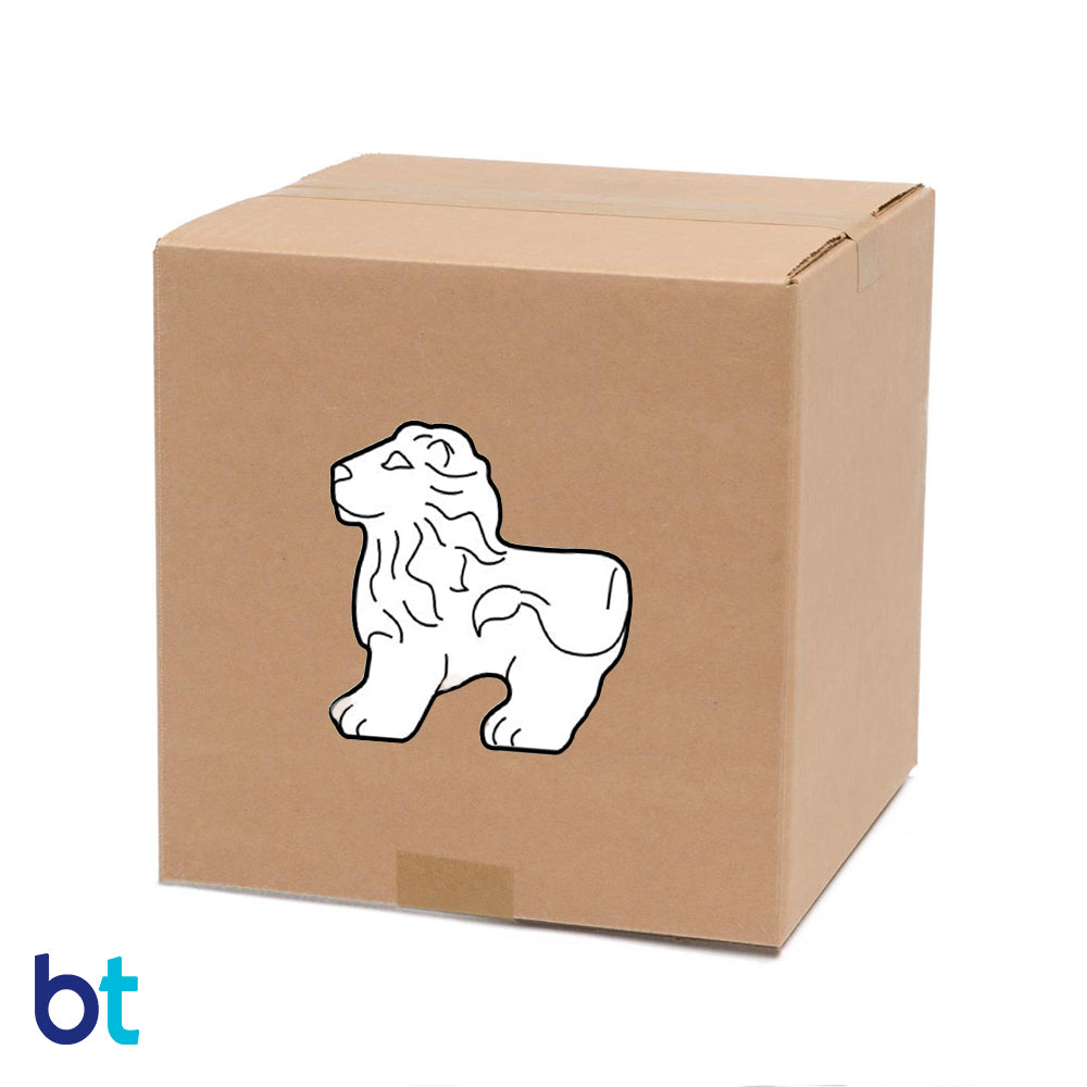 Wholesale Case 22mm Lion Pony Beads