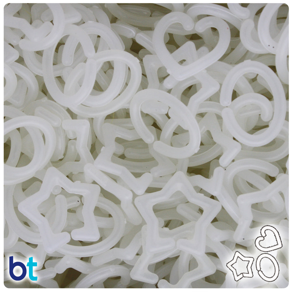 Night Glow-in-the-Dark Assorted Plastic Open Links (3oz)