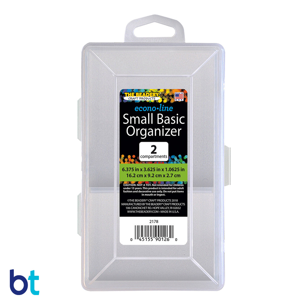 Econo-line Small Organizer Box - 2 Compartments