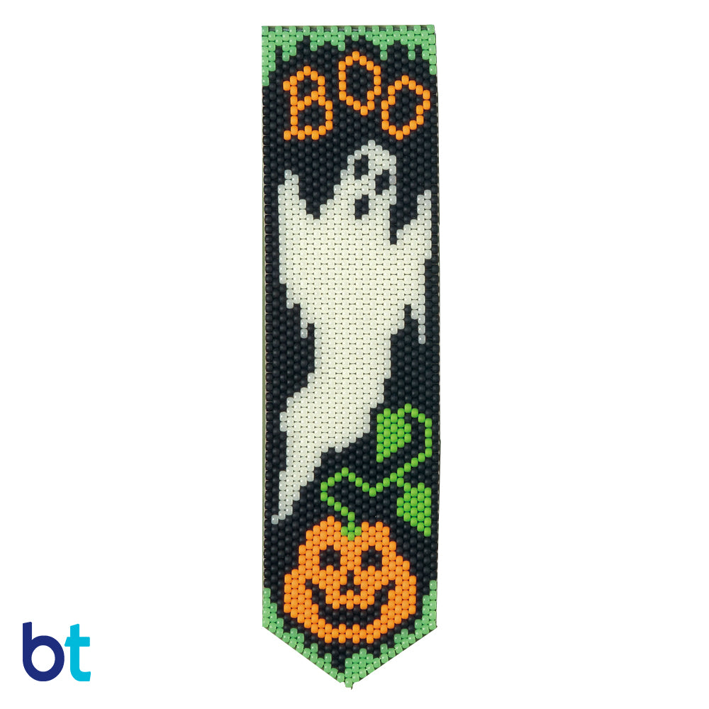 Ghost Beaded Bell Pull Banner Kit