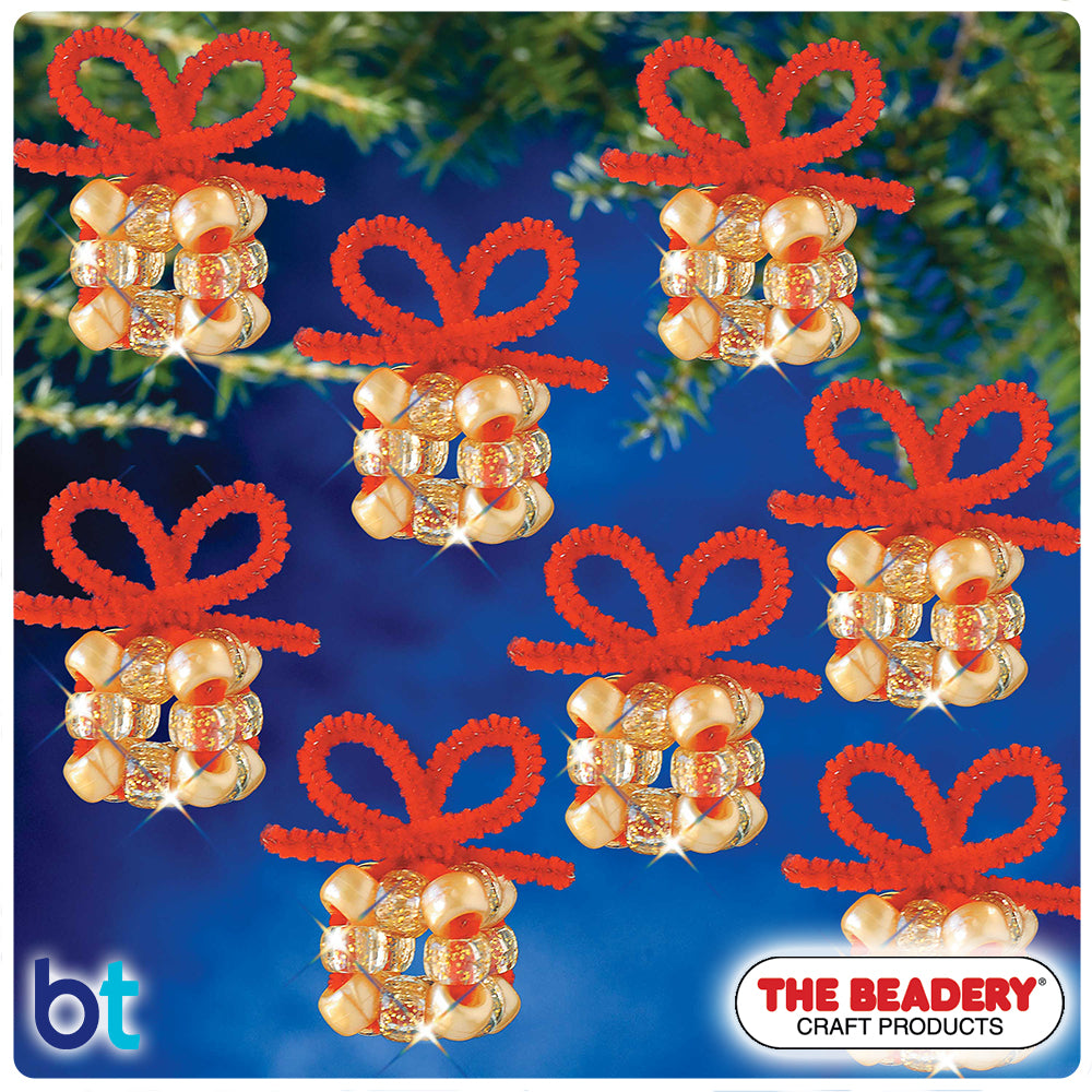 Golden Gift Boxes Holiday Ornament Kit