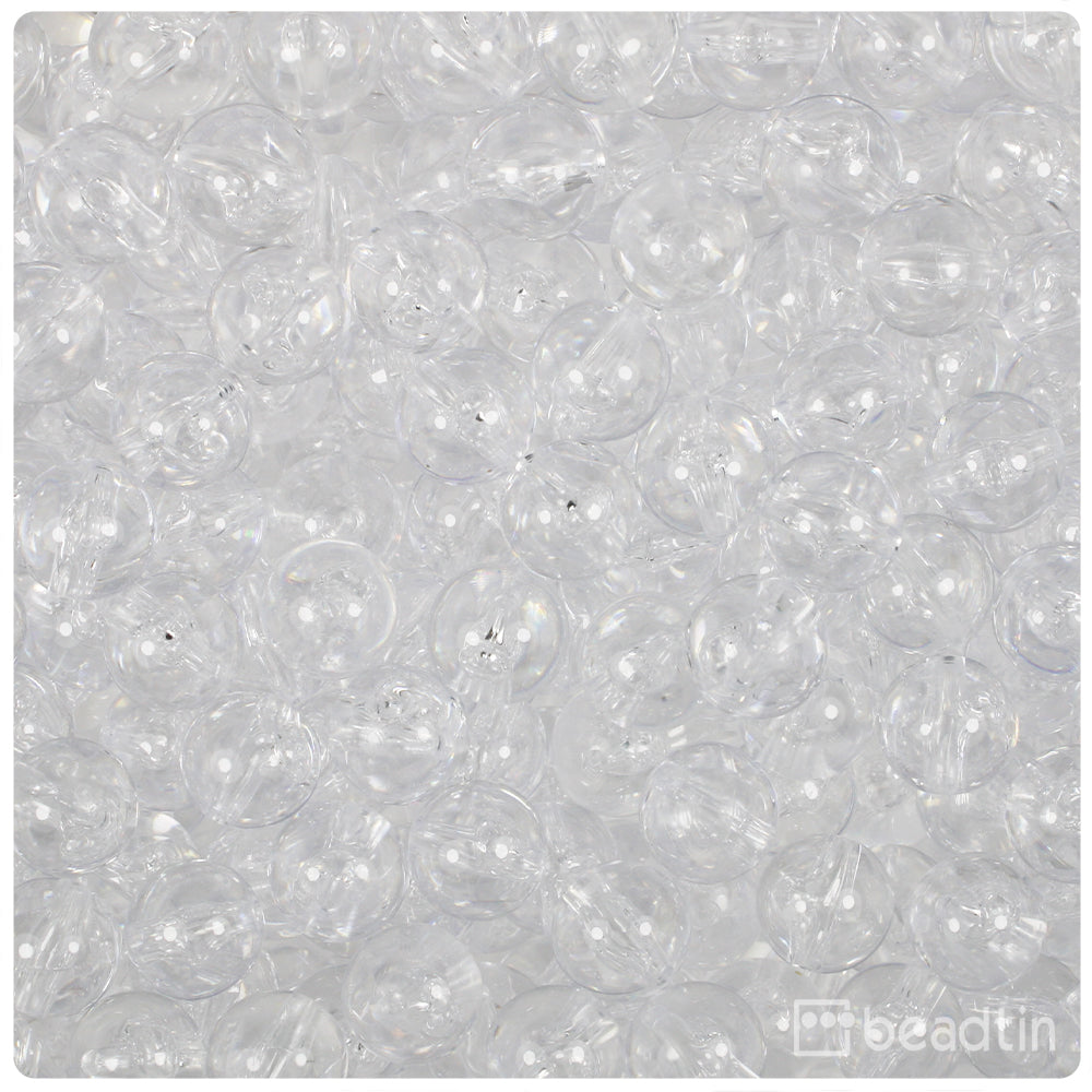 Wholesale Case 10mm Round Plastic Beads - Frosted