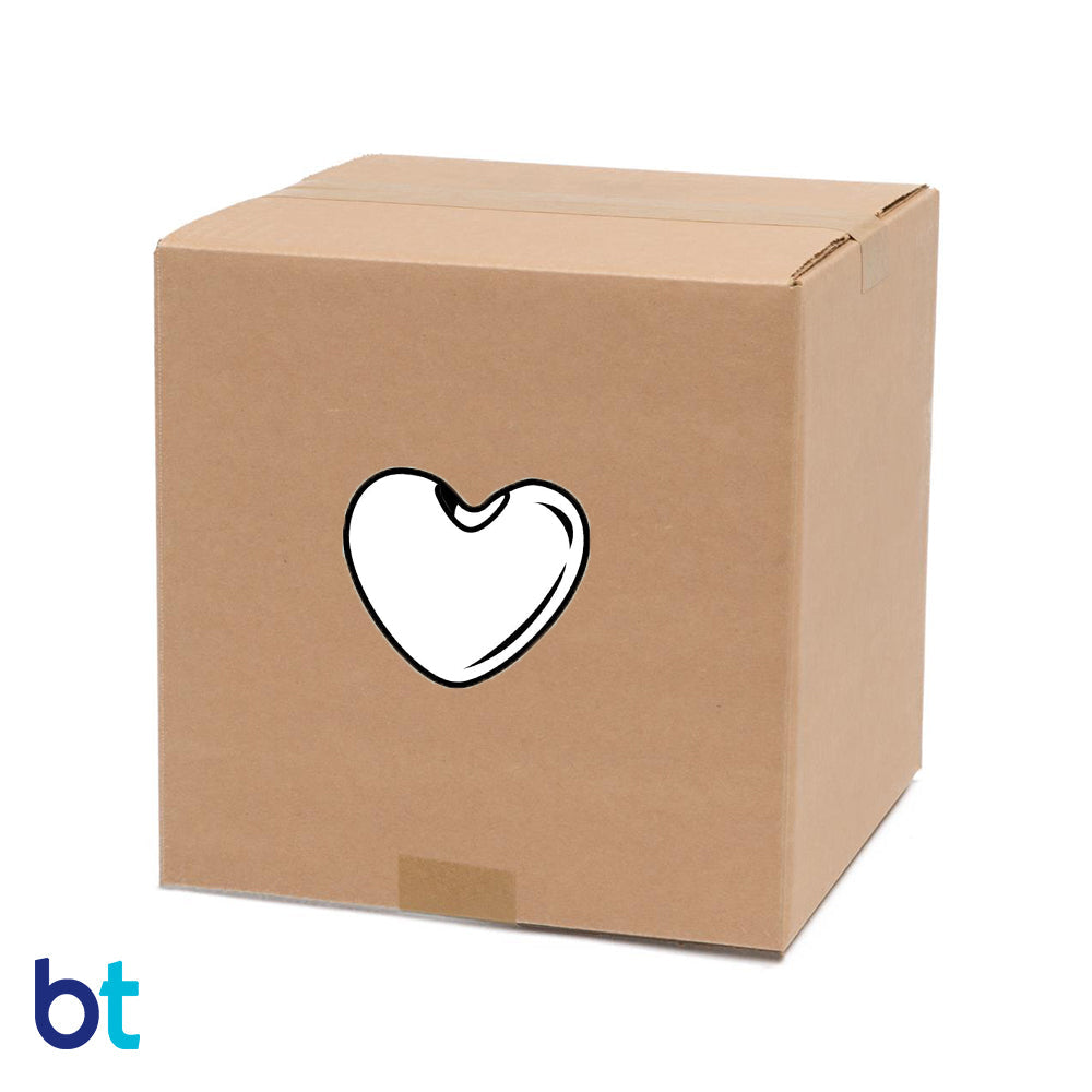 Wholesale Case 12mm Heart (VH) Pony Beads - Neon Bright