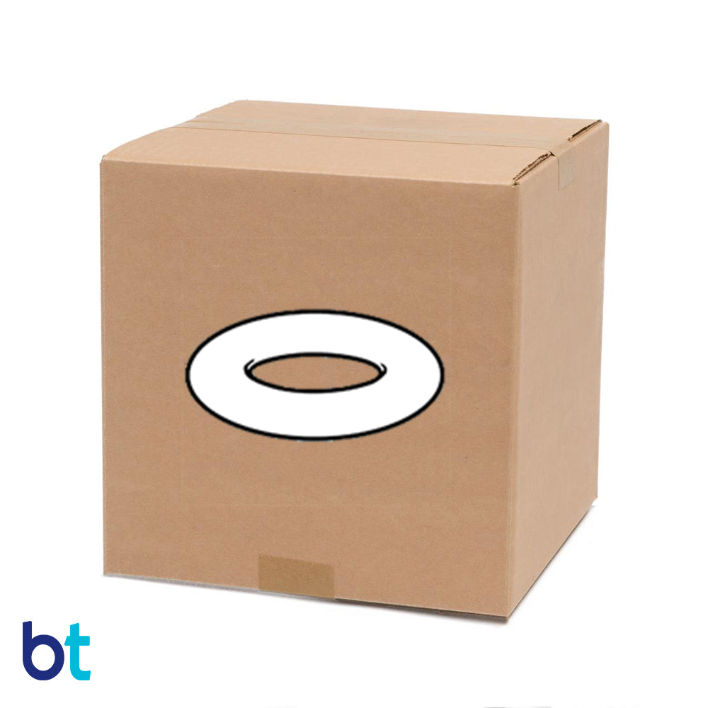 Wholesale Case 16mm Plastic Rings - Transparent