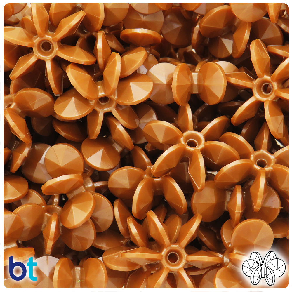 Sugar Cone Pearl 25mm SunBurst Plastic Beads (80pcs)