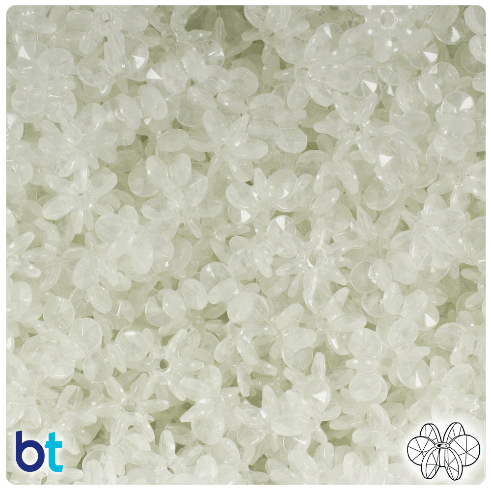 Night Glow-in-the-Dark 10mm SunBurst Plastic Beads (450pcs)