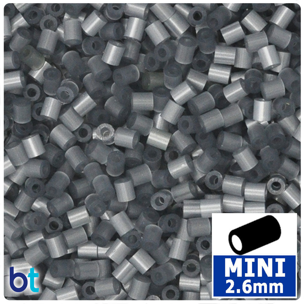 Silver 2.6mm Mini Fuse Beads (2000pcs)