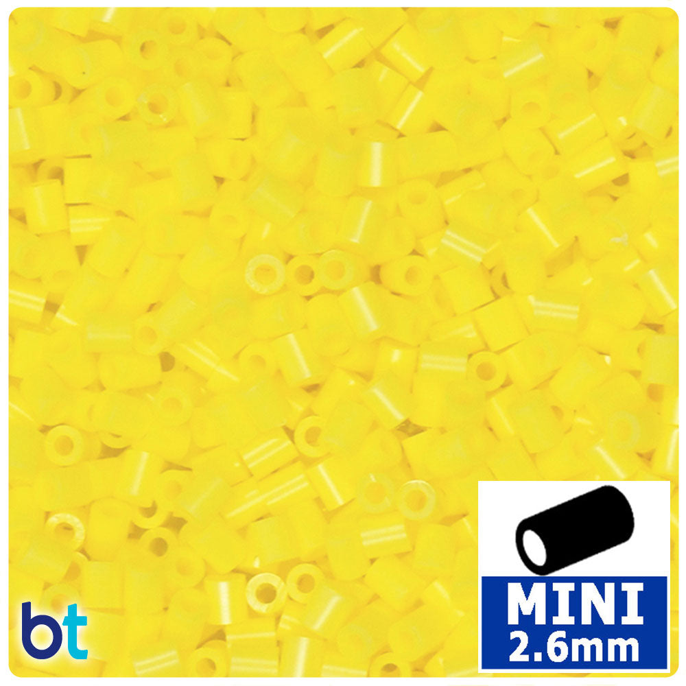 Pastel Yellow 2.6mm Mini Fuse Beads (2000pcs)