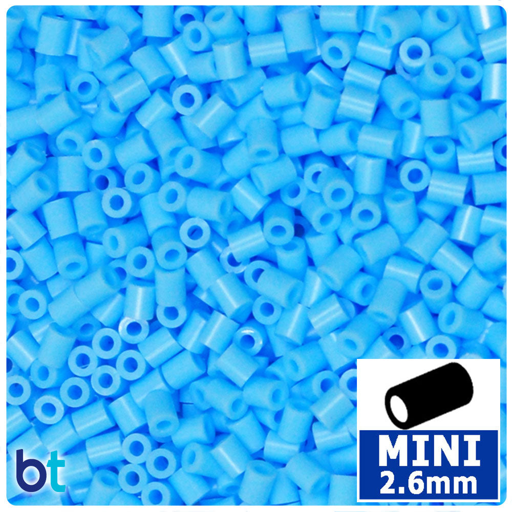 Toothpaste Blue 2.6mm Mini Fuse Beads (2000pcs)