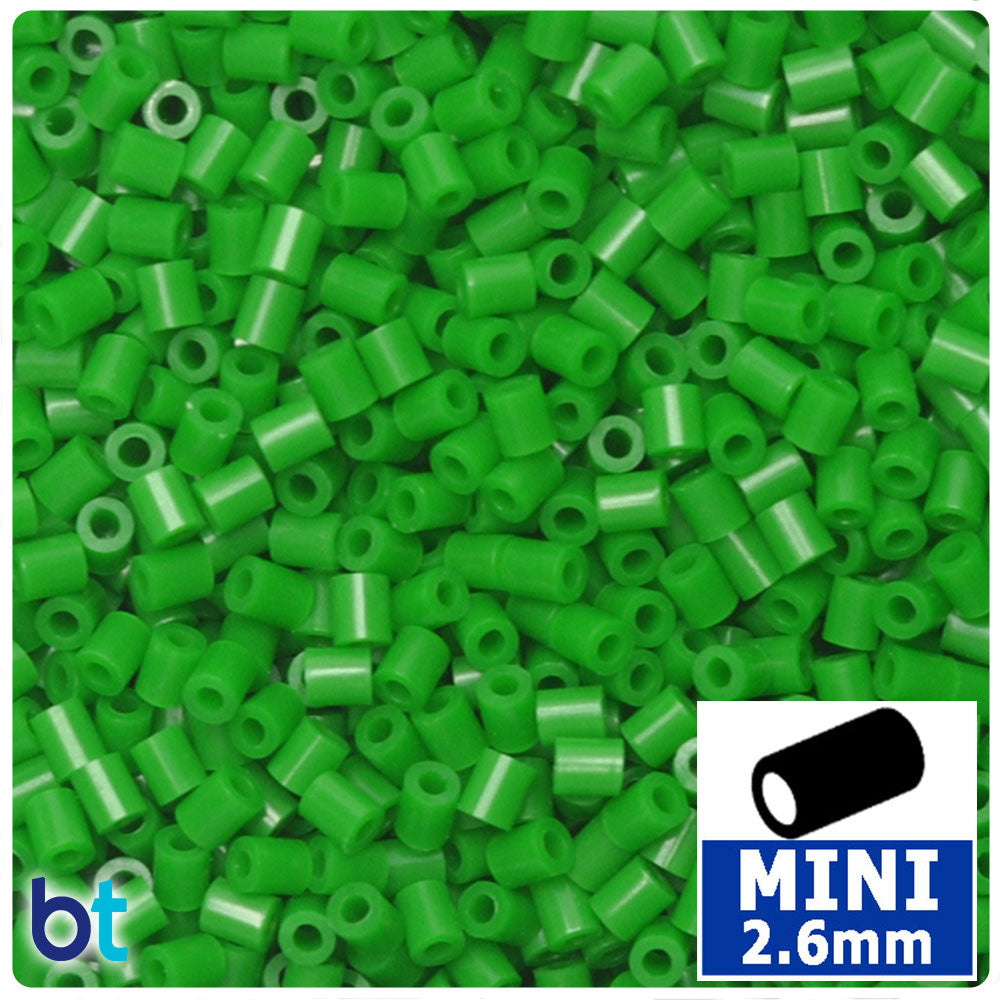 Jade Green 2.6mm Mini Fuse Beads (2000pcs)