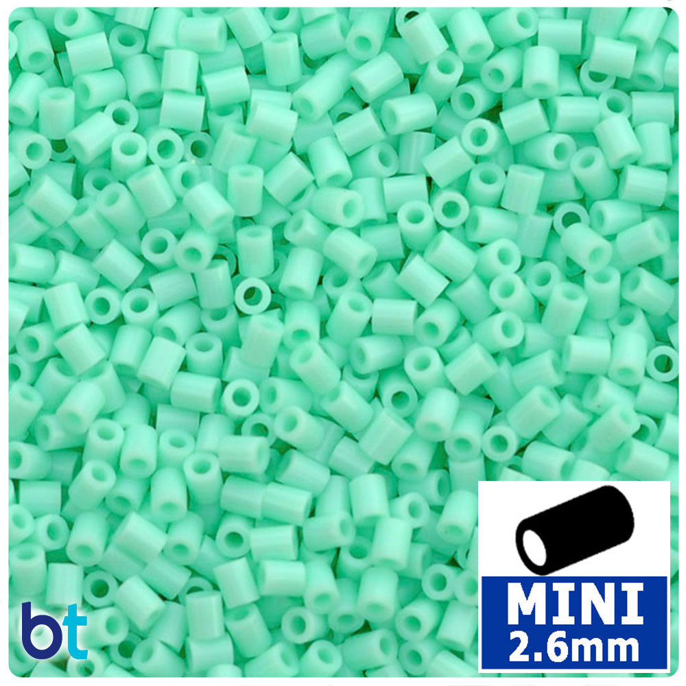 Frosty Blue 2.6mm Mini Fuse Beads (2000pcs)