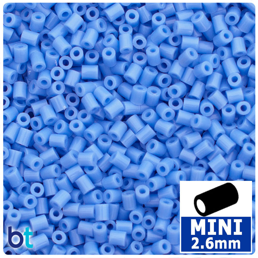 Cornflower Blue 2.6mm Mini Fuse Beads (2000pcs)
