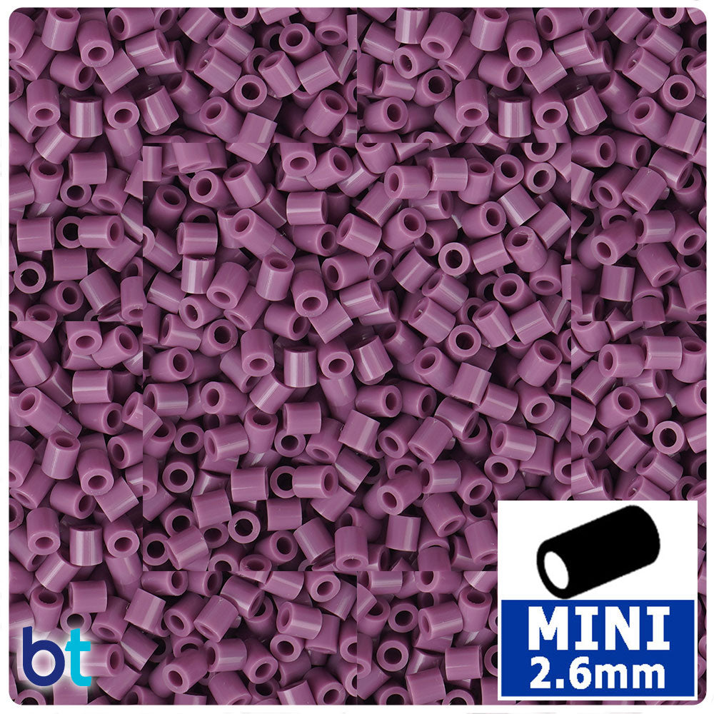 Mauve 2.6mm Mini Fuse Beads (2000pcs)