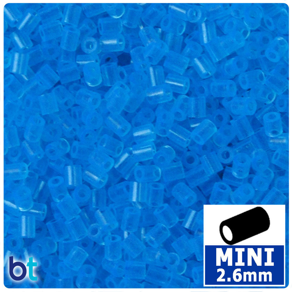 Blue Glow 2.6mm Mini Fuse Beads (2000pcs)