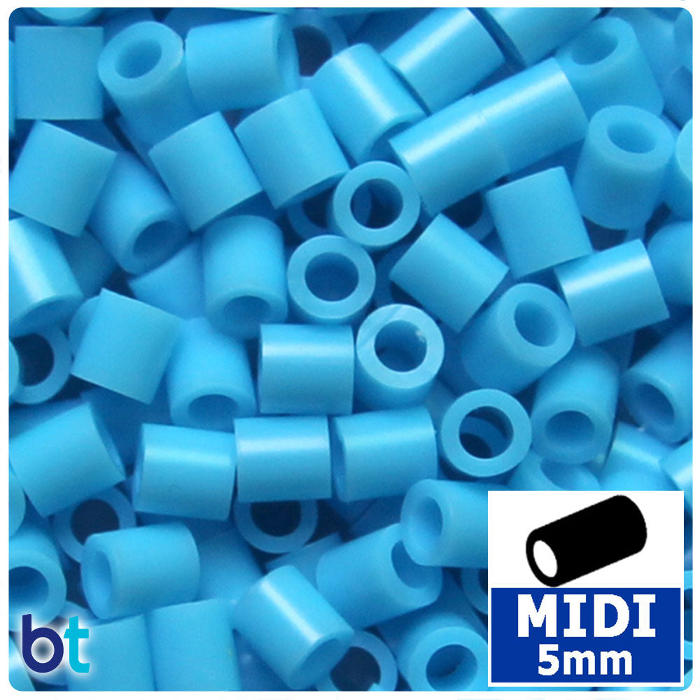 Baby Blue 5mm Midi Fuse Beads (1000pcs)
