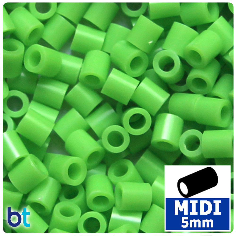 Pastel Green 5mm Midi Fuse Beads (1000pcs)