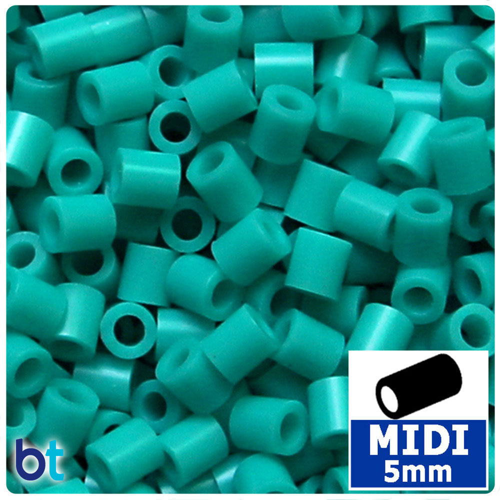 Medium Turquoise 5mm Midi Fuse Beads (1000pcs)