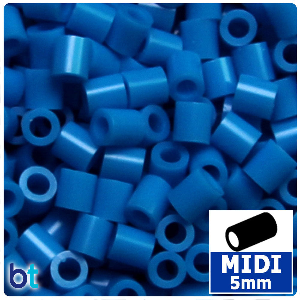 Light Blue 5mm Midi Fuse Beads (1000pcs)