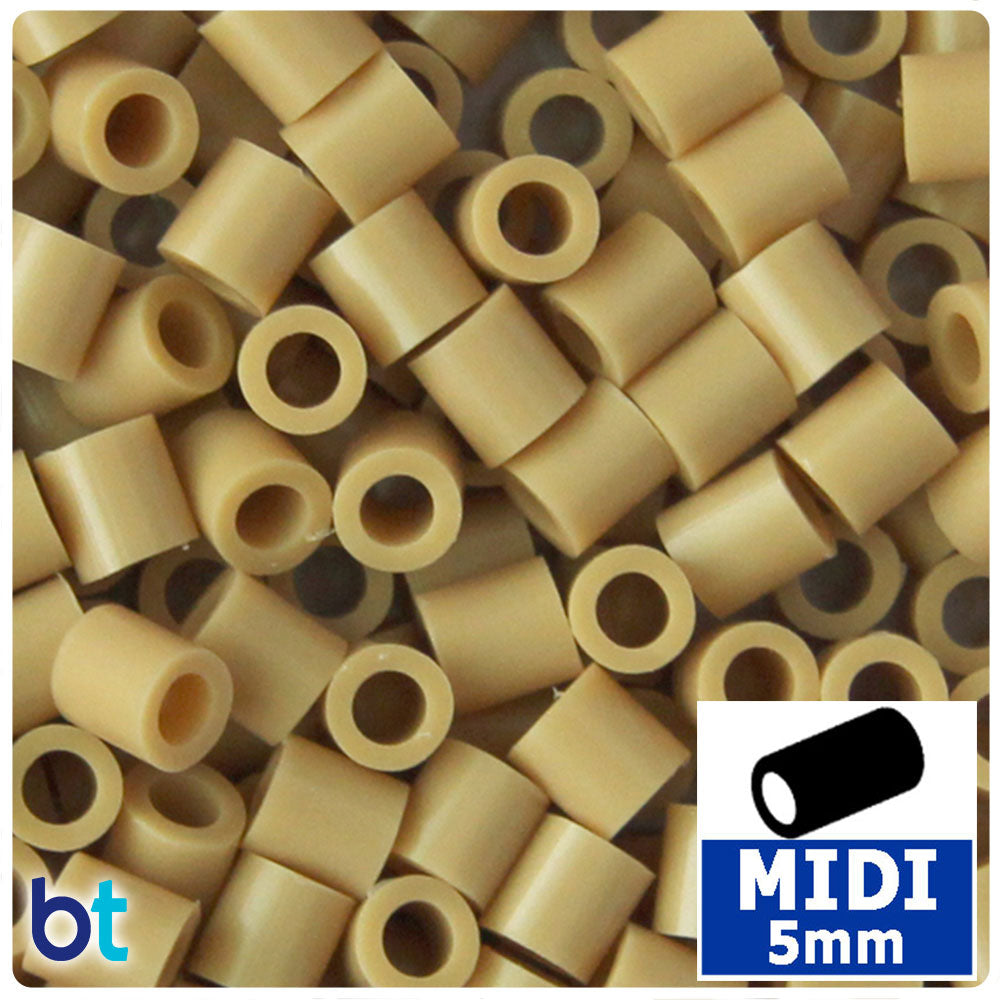 Tan 5mm Midi Fuse Beads (1000pcs)