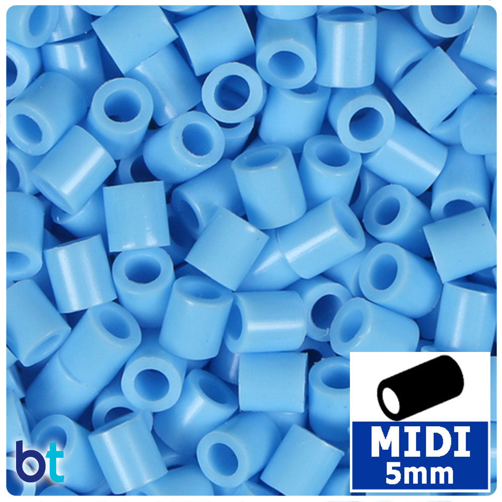 Himalaya Blue 5mm Midi Fuse Beads (1000pcs)