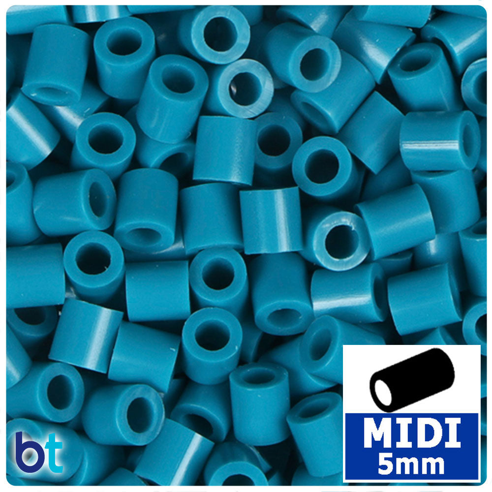 Petrol Blue 5mm Midi Fuse Beads (1000pcs)
