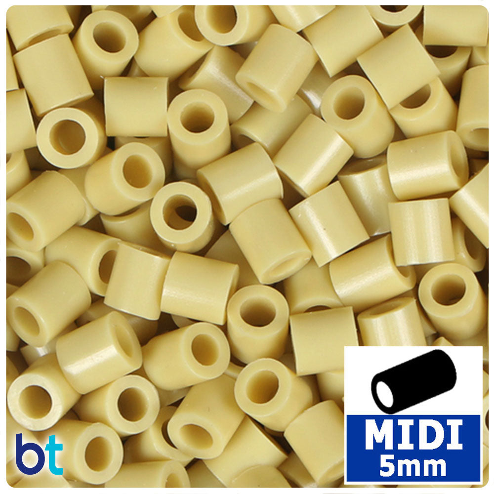 Seashell Beige 5mm Midi Fuse Beads (1000pcs)