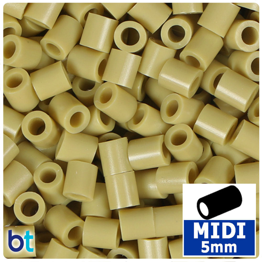Beige 5mm Midi Fuse Beads (1000pcs)
