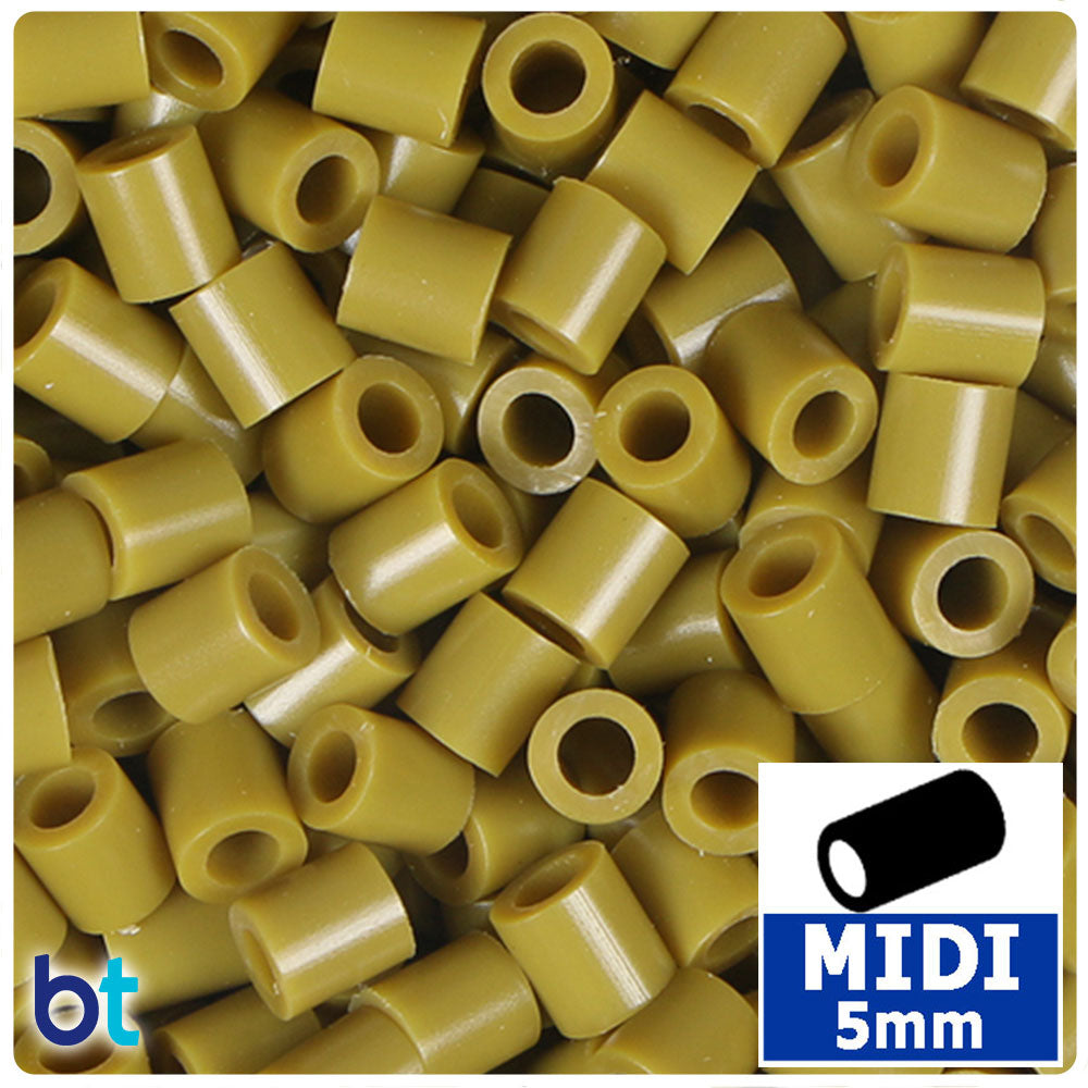 Cafe Latte 5mm Midi Fuse Beads (1000pcs)