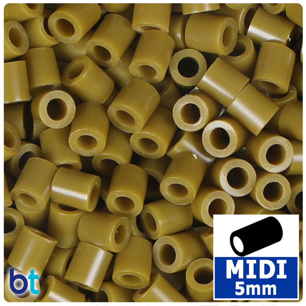 Oaktree Brown 5mm Midi Fuse Beads (1000pcs)