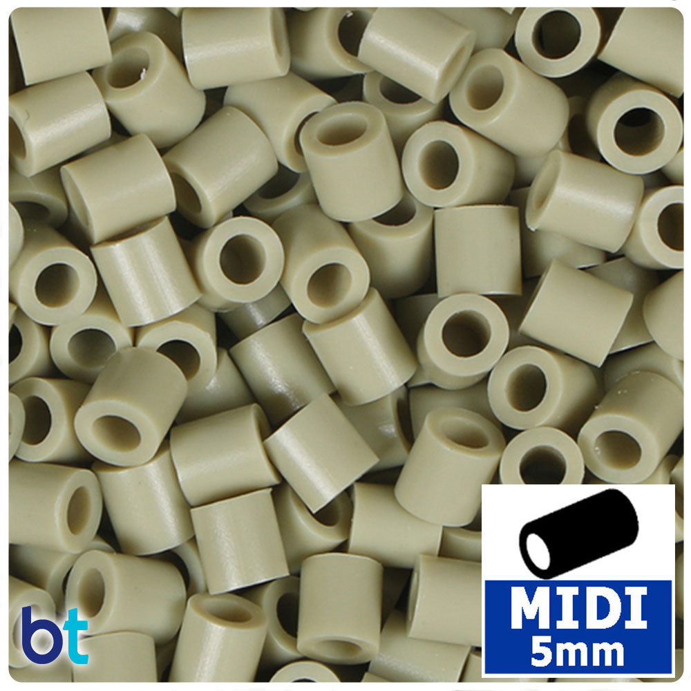 Khaki 5mm Midi Fuse Beads (1000pcs)