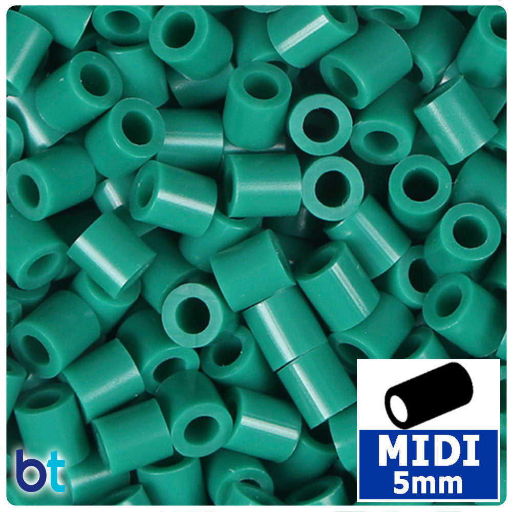 Snake Green 5mm Midi Fuse Beads (1000pcs)