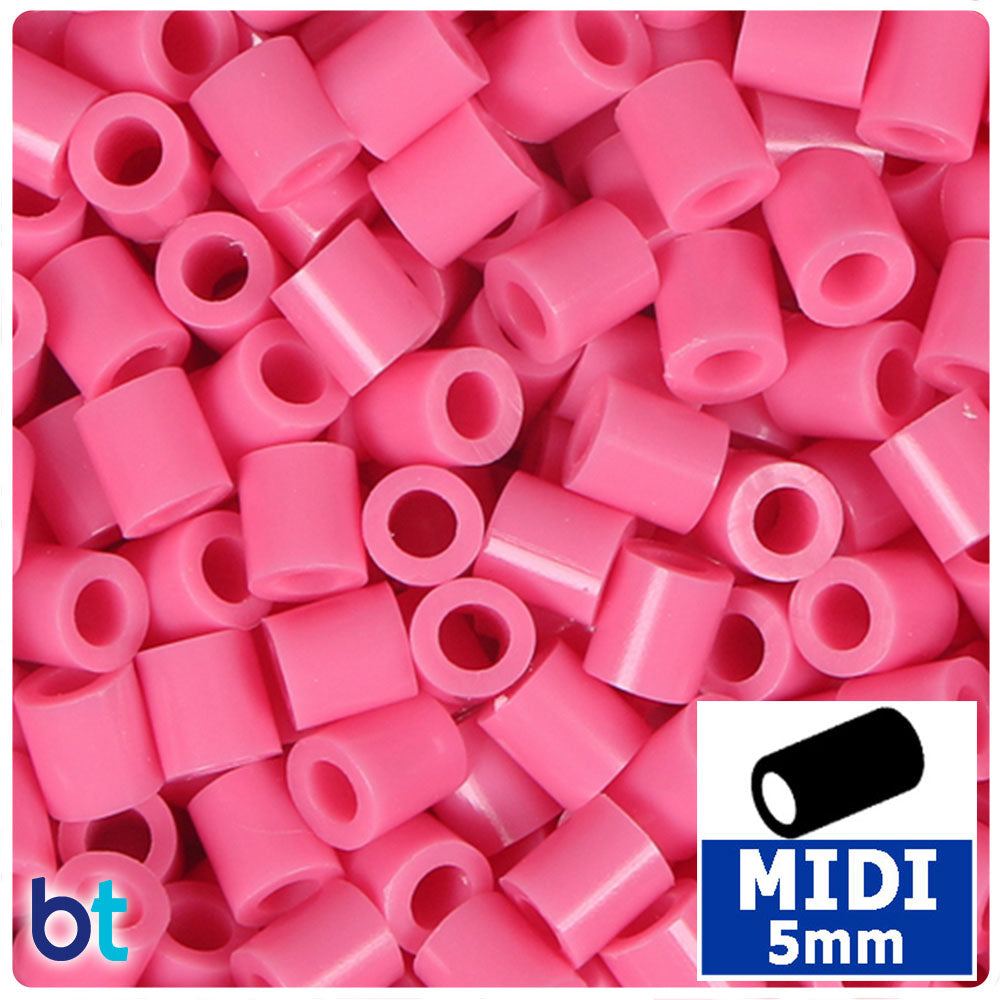 Fuchsia 5mm Midi Fuse Beads (1000pcs)