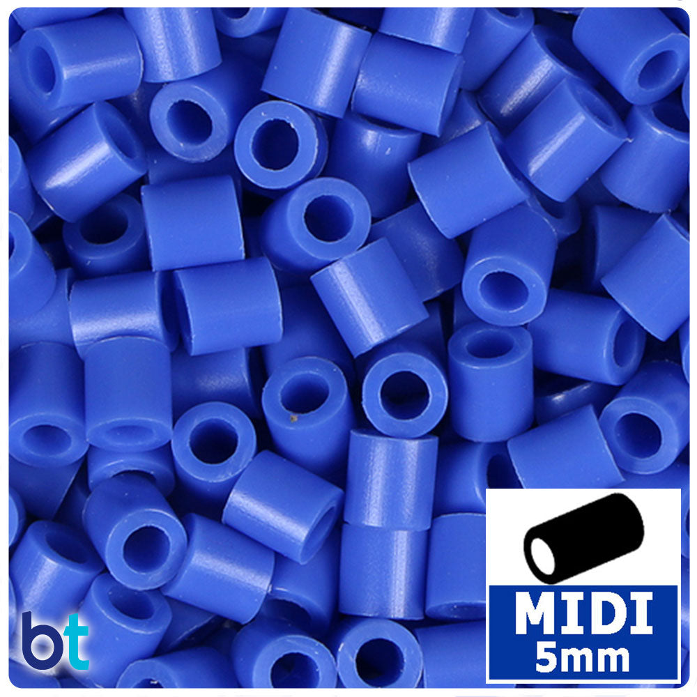 Cobalt 5mm Midi Fuse Beads (1000pcs)