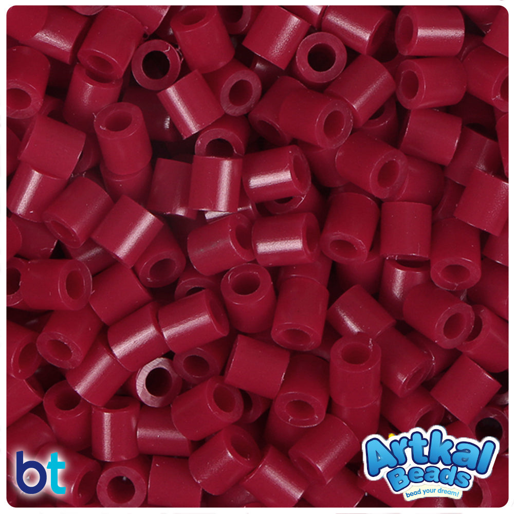 Bloodrose Red 5mm Artkal Midi Fuse Beads (1000pcs)