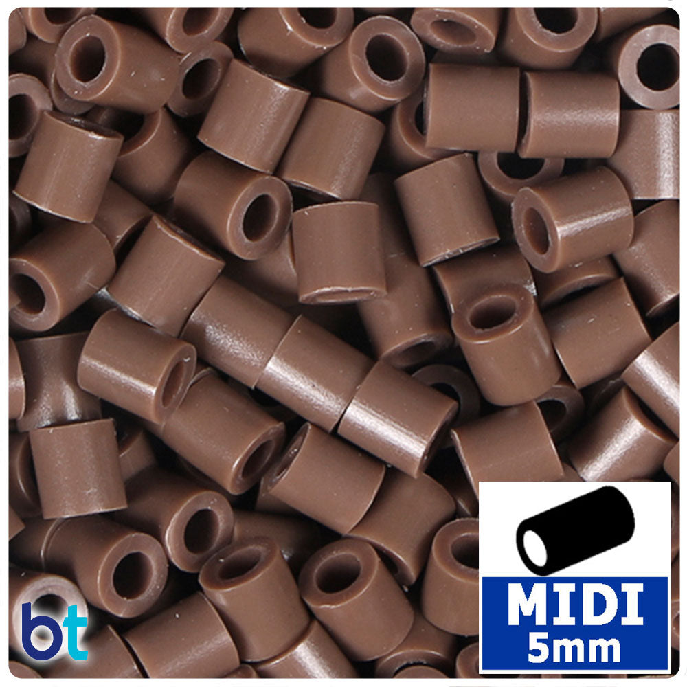 Mocha 5mm Midi Fuse Beads (1000pcs)