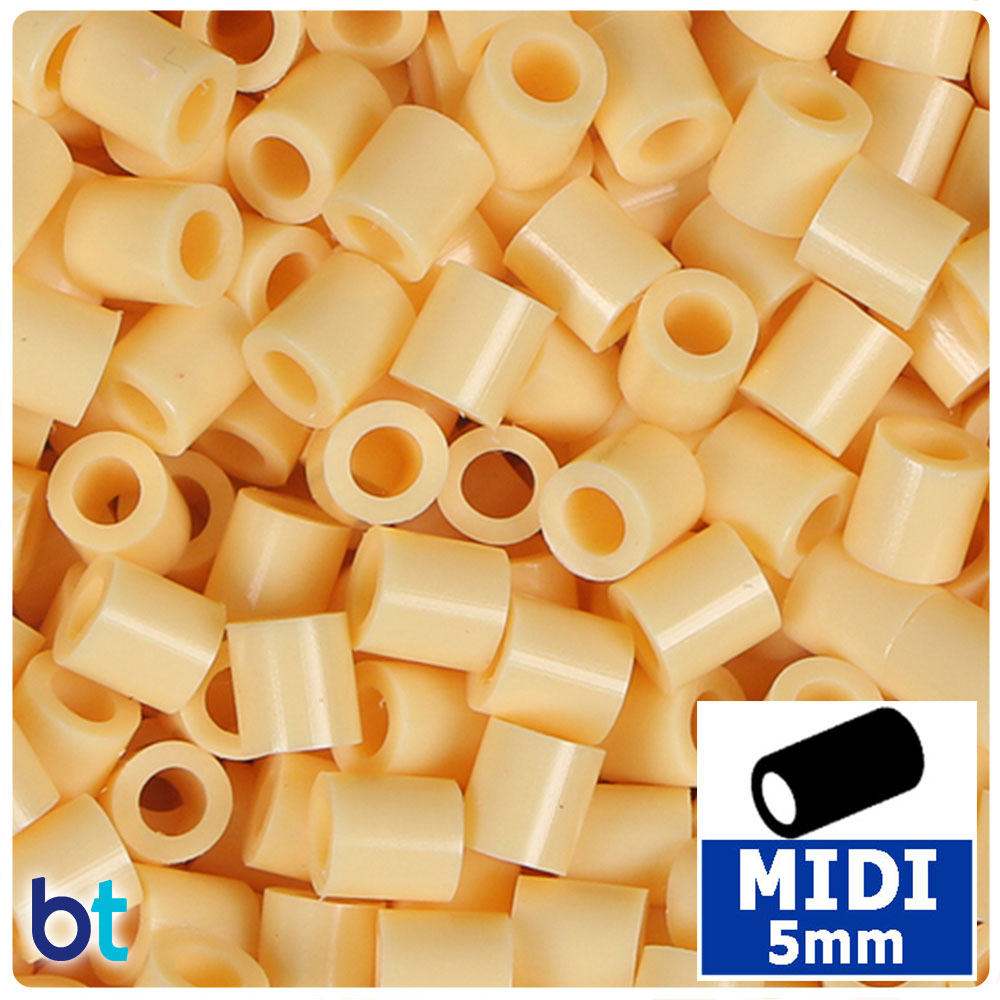 Creme 5mm Midi Fuse Beads (1000pcs)