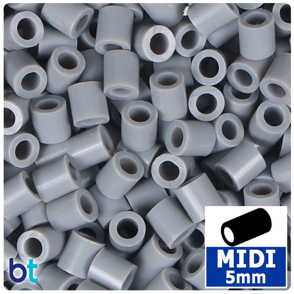 Oslo Grey 5mm Midi Fuse Beads (1000pcs)