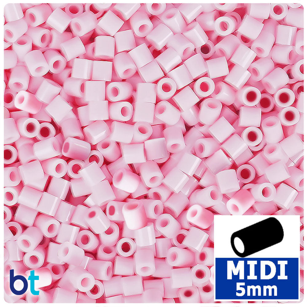 Pastel Pink 5mm Midi Fuse Beads (1000pcs)