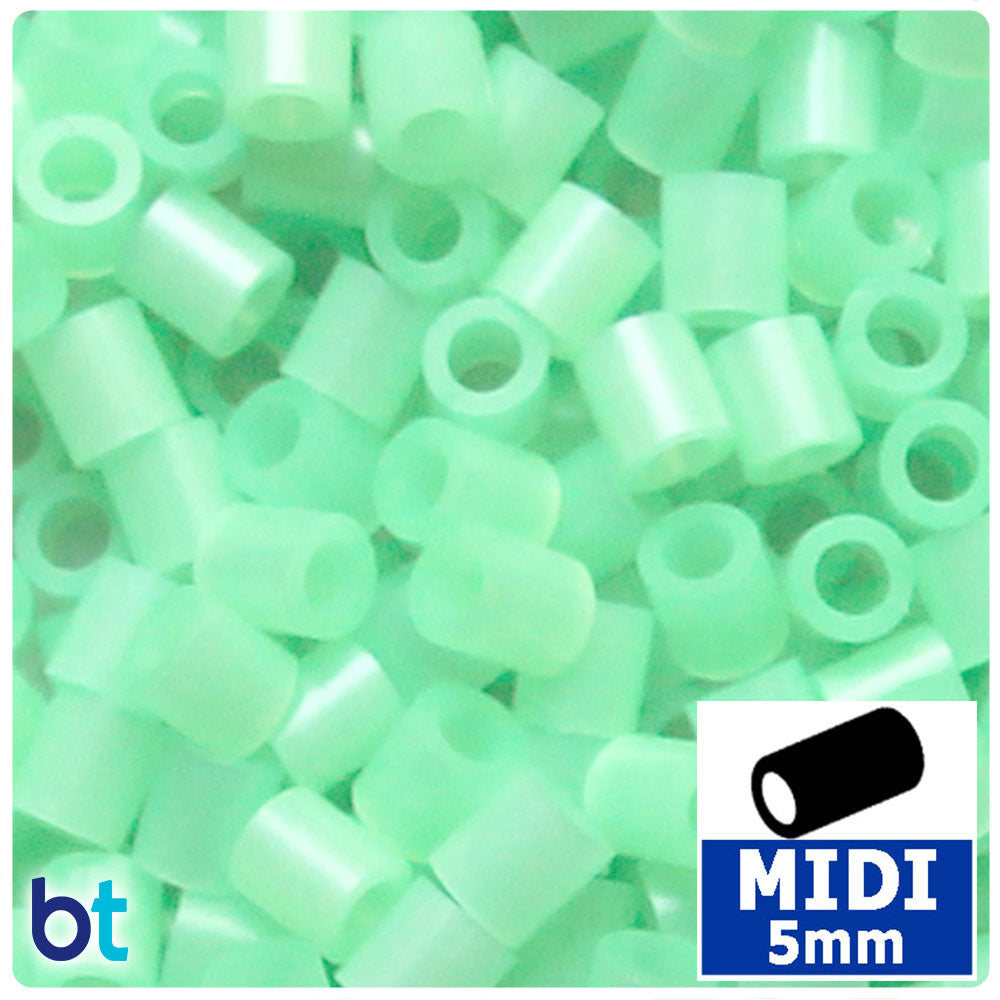 Green Pearl 5mm Midi Fuse Beads (1000pcs)