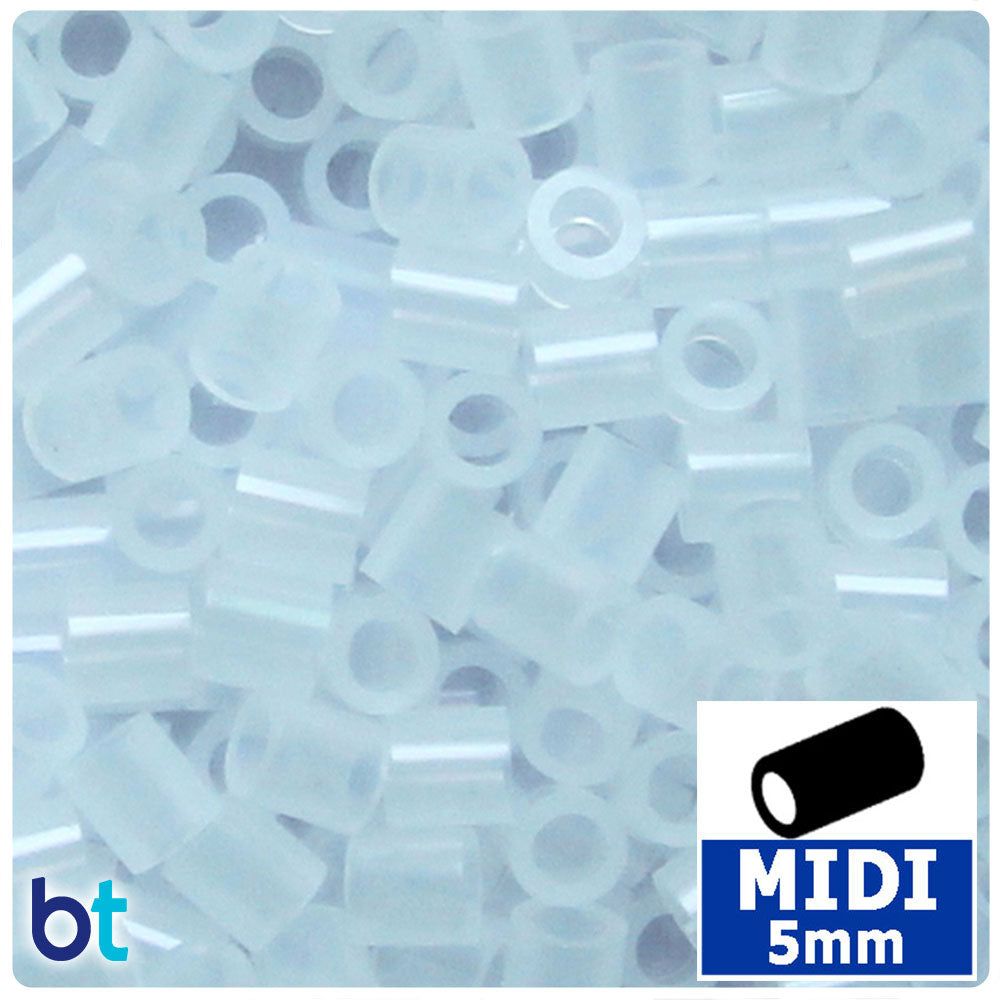Clear Translucent 5mm Midi Fuse Beads (1000pcs)