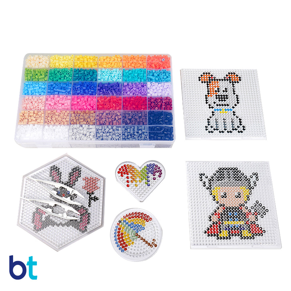 36 Colors Midi Fuse Beads Starter Kit (11,000 Beads)