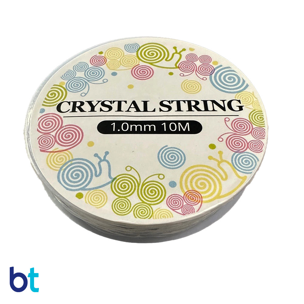 Clear 1mm Crystal String Beading Cord (10m)