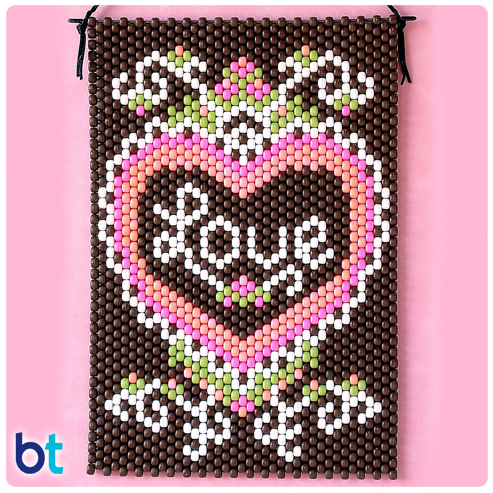 Chocolate Love Beaded Banner Kit