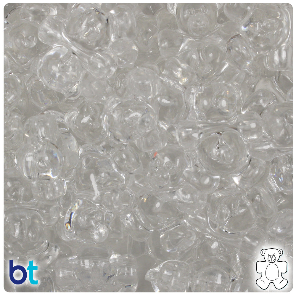 Wholesale Case 25mm Teddy Bear Pony Beads