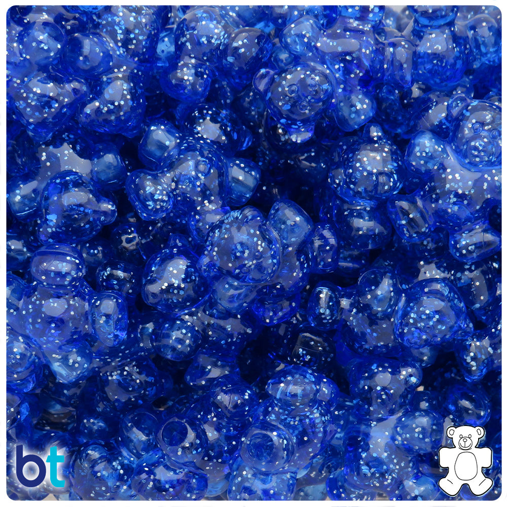 Wholesale Case 25mm Teddy Bear Pony Beads