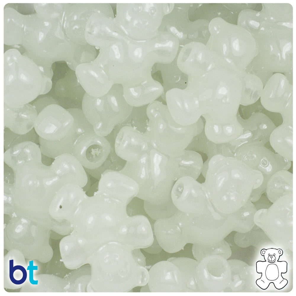 Wholesale Case 25mm Teddy Bear Pony Beads