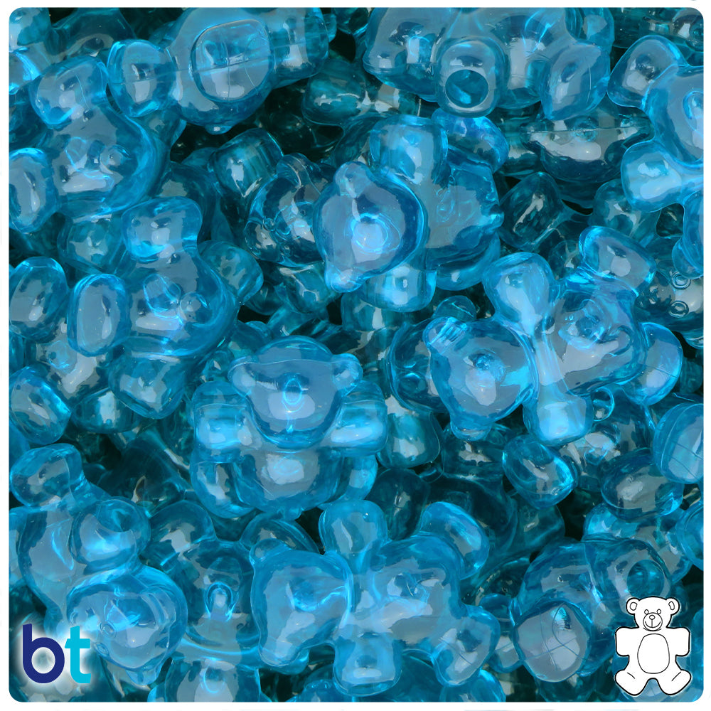 Wholesale Case 25mm Teddy Bear Pony Beads