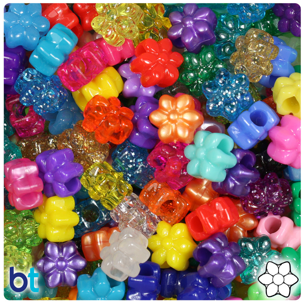 Beads for Jewelry Making Purple Mix Glass Beads Star Round Craft Variety  Beads