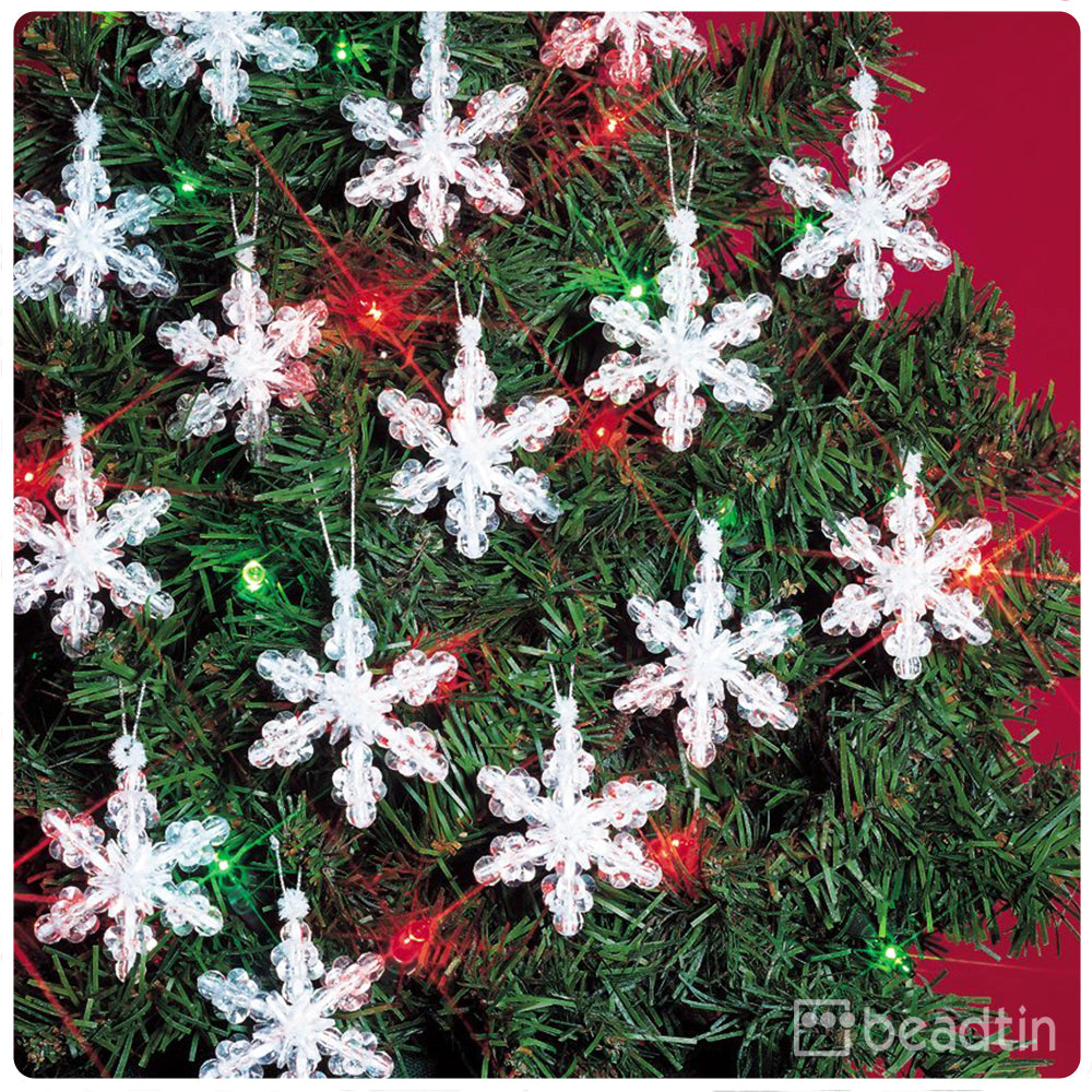 Mini Snowflakes Holiday Ornament Kit